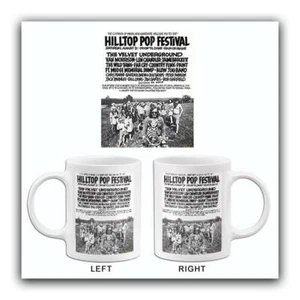 The Velvet Underground - Van Morrison - Hilltop Pop Festival - 1969 Concert Mug - Picture 1 of 3