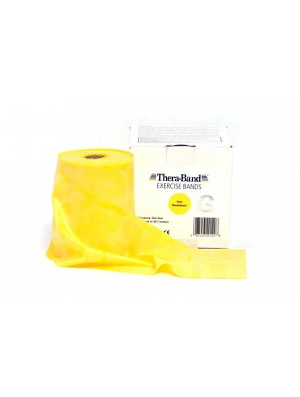 Thera-Band® 1,5 m resistencia ligera color amarillo Theraband Teraband original