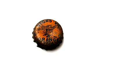 Vegas Vic Orange Soda Bottle Cap RARE DR. PEPPER - Image 1 of 4