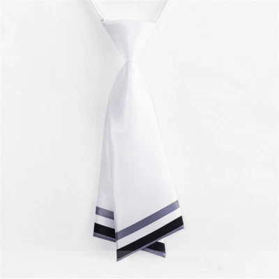Damas Niñas Corbata Corbata Satén Estilo Japonés Uniforme de Carrera Decoración Preppy Formal Foto 1 de 4
