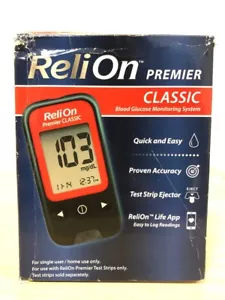 RELION PREMIER CLASSIC BLUTZUCKERMESSSYSTEM (Schadensbox nicht versiegelt) - Bild 1 von 4