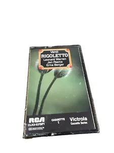Verdi Rigoletto  Warren, Parece, Berger, 1985 RCA  Victrola 2 Cassettes Vintage - Picture 1 of 6