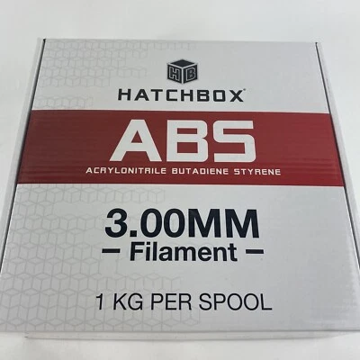 NEW HATCHBOX ABS 3D Printer Filament - Pink - Image 1 of 2