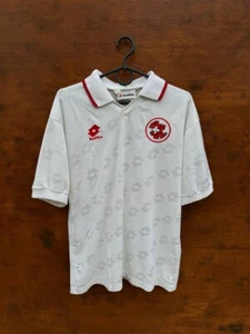 SCHWEIZ 1994/1996 AUSWÄRTS FUSSBALL TRIKOT LOTTO M M MATCH WORN AUSGABE #8 - Bild 1 von 6