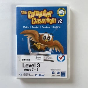 The Computer Classroom Level 3 Ages 7-8 (2008) PC CD ROM Computer Video Game - Picture 1 of 6