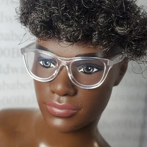 GAFAS R ~ 1/6 SE ADAPTA A MUÑECA KEN DE COLECCIONISTA MARCO TRANSPARENTE LENTE TRANSPARENTE ACCESORIO DE LECTURA - Imagen 1 de 14