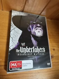 WWE The Undertaker's Deadliest Matches 3 Disc Set DVD - Picture 1 of 5