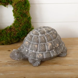 Distressed Terracotta Turtle Garden Decor - Picture 1 of 1