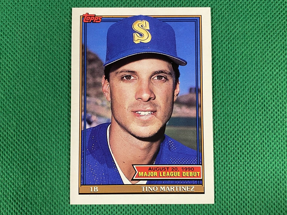 1991 Topps Debut '90 #99 Tino Martinez Seattle Mariners - Image 1 of 1