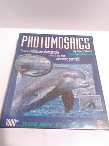 Dolphin - Rompecabezas PHOTOMOSAICS 1000 Piezas - Arte Digital Robert Silvers - Sellado - Imagen 1 de 6