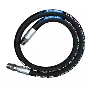 Tubo oleodinamico 3/8 R2 raccordato - 1/4" 3/8" 1/2" alta pressione idraulico sc - Imagen 1 de 1