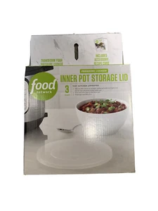 Food Network Inner Pot Storage Silicone Lid For 3 Quart Pressure Cooker - Picture 1 of 3