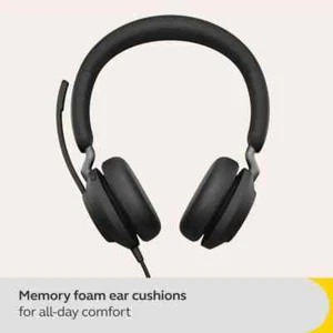 Jabra Evolve2 40 SE UC: claridad de llamada superior y audio inmersivo con USB-C - Imagen 1 de 5