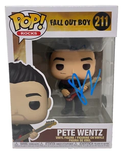 Pete Wentz Signed Funko Pop Rocks Fall Out Boy Pete Wentz #211 Autograph BAS COA - Picture 1 of 6