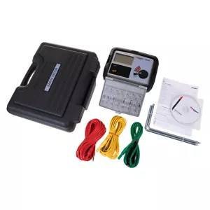 Megger DET3TC Earth Tester with Stake and Wire Kit + Hard Carry Case / UK Stock - Picture 1 of 2