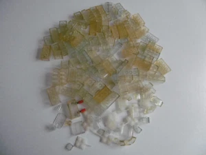 Lego Steine Transparent Durchsichtig 70er City Zug Eisenbahn Autoscheibe Motorad - Bild 1 von 12