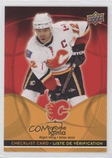 2009-10 Upper Deck McDonald's Checklists Jarome Iginla #CL2 HOF