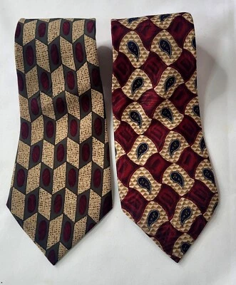 Corbata de seda estilo vintage bonita bonita corbata para hombre grandes colores Ketch hecha en EE. UU. Foto 1 de 4