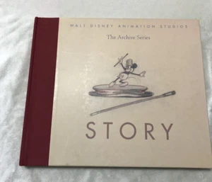Archive Story Disney Art Sketchbook Walt Drawing Rare Collection Book - Picture 1 of 9