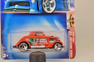 Hot Wheels Radical Wrestlers 4/5 (2003) rot Ford 1934 Spielzeug Auto #093 - Bild 1 von 11