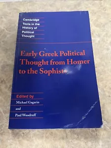 Early Greek Political Thought (Cambr... by Gagarin/Woodruff Paperback / softback - Picture 1 of 3