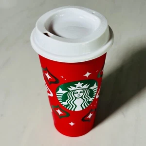 Neu! Starbucks Holiday 2023 Red Cup Day (16 oz) Reusable Hot Cup - Bild 1 von 6