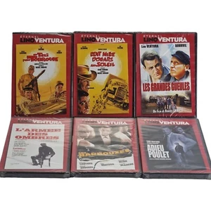 DE Lord Lino Ventura Serie Lote DVD 6 Películas Gaumont Studio Canal TF1 Nuevo - Imagen 1 de 14