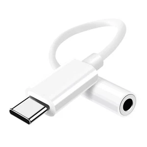 USB C To 3.5mm Jack Headphone Adapter For Samsung Galaxy S25 S24 Ultra S24 FE 5G - Picture 1 of 22