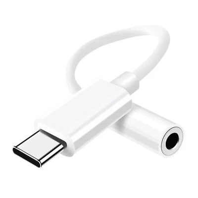 USB C To 3.5mm Jack Headphone Adapter For Samsung Galaxy S25 S24 Ultra S24 FE 5G - Image 1 of 4