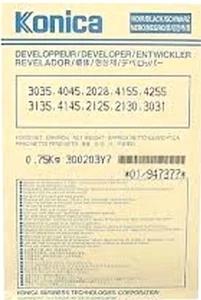 Genuine Konica 947-377 Black Developer 947377 use in Konica 2028 2125 2130 3031 - Picture 1 of 1