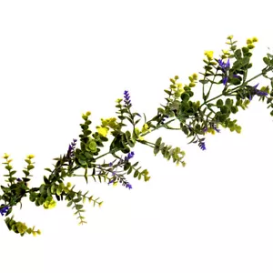 Artificial Lavender and Eucalyptus Spring Garland 180cm/6ft - Picture 1 of 2