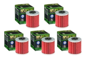 Hiflofiltro EO Quality Oil Filter (x 5) Fits LML 200 STAR (4T) (2011 to 2015) - Picture 1 of 7