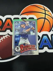 Evan Carter RC 2024 Bowman Rookie of the Year Favorites #ROY-12 Texas Rangers - Picture 1 of 2