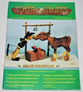Chip Chats Holzschnitzerei Magazin 1987 November-Dezember Weihnachtsausgabe - Bild 1 von 8