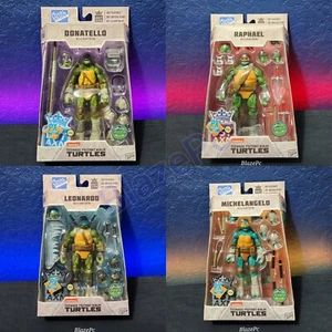 SDCC 2023 Leal Subjects Battle Ready TMNT Paquete de 4 Set BST AXN Tortugas Ninja Nuevo - Imagen 1 de 13