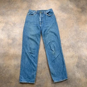Levi's Ribcage Jeans Damen (28 Inch Waist) (30 Inch Leg) Straight Fit Blau - Bild 1 von 13
