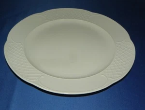 Pizzateller, runde Kuchenplatte 31 cm von Villeroy & Boch Redoute weiss II.Wahl - Bild 1 von 1