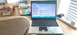 Acer aspire 3100 WLMi Retro Laptop AMD 1.6Ghz CPU 1GB RAM No HDD - Picture 1 of 12