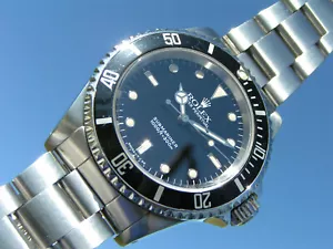 Rolex Submariner 14060 E966799 Stahl Steel from 04/1992 - Bild 1 von 24