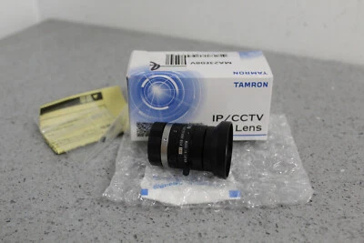 NEW Tamron MA23F08V High Resolution CCTV Lens 8MP 2/3″ 8mm F/2.4 C-Mount - Image 1 of 4