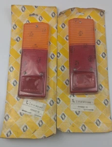 NOS Renault 12 Rücklichtglas Paar 7701013047 7701013048 OEM Frankreich - Bild 1 von 9