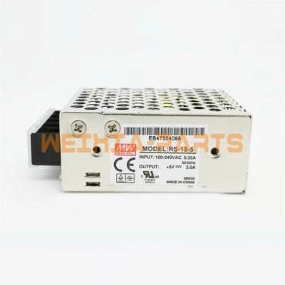ONE Meanwell RS-15-5 5V 3A 15W Single channel switching power supply New - Image 1 of 4