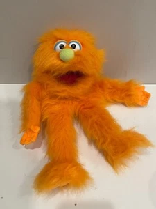 Silly Puppets Rosita The Orange Monster Hand Puppet Sesame Street 14" - Picture 1 of 3