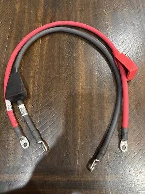 Cable de batería 4 AWG ROJO Y NEGRO cobre coche energía solar cable inversor soldadura NUEVO Foto 1 de 4