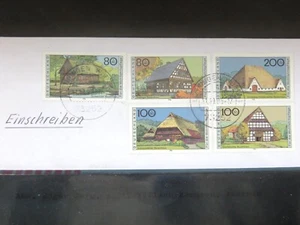 Alemania Alemania 1996 Mi-Nr. DE 1883 - 1887 Bienestar Granjas Pieza de carta - Imagen 1 de 3