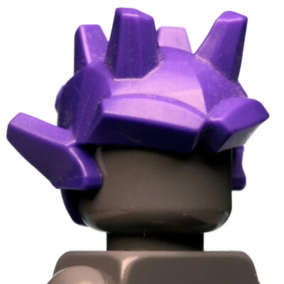 NEW LEGO - Headgear - Nexo Knights - Gargoyle Spikes Dark Purple x1 -30378 70361 - Image 1 of 2