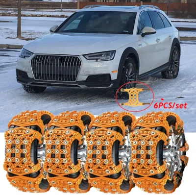 Correntes antiderrapantes neve emergência pneu roda SUV carro caminhão SUV para Audi Q5 Q3 Q7 - Imagem 1 de 4