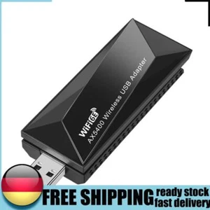 WiFi 6E USB-WLAN-Adapter, treiberfrei, Tri-Band 2,4 G, 5 G, 6 G für PC/Laptop/De - Bild 1 von 12