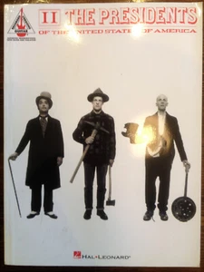THE PRESIDENTS OF THE UNITED STATES OF AMERICA - II SONGBOOK NEW! - Picture 1 of 2