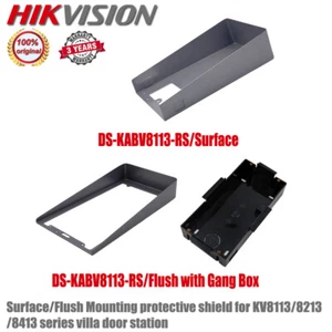 Hikvision DS-KABV8113-RS Scudo protettivo montaggio a filo superficiale per KV8113 - Foto 1 di 8